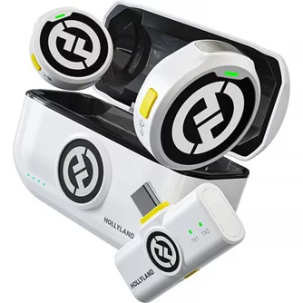 Микрофон Hollyland LARK M2 USB-C (Duo,Ivory, White)