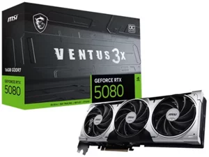 Image Placă video MSI GeForce RTX5080 16GB VENTUS 3X OC PLUS GDDR7