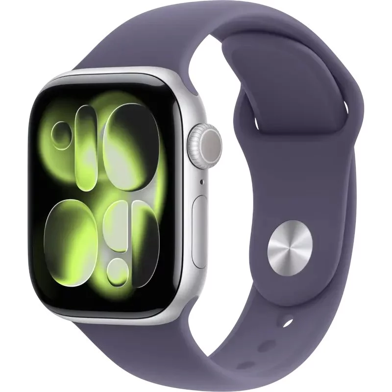 Image Apple Watch Series 11 GPS 42mm MEU74 Silver Aluminium Case with Purple Fog Sport Band M/L