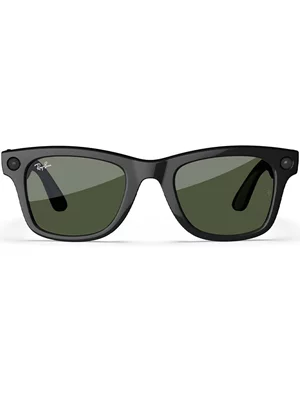 Image Ochelari inteligenți Ray-Ban Meta Wayfarer Shiny Black, G-15 Green RW4012 Gen.2 155-L