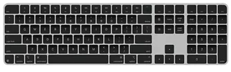 Клавиатура APPLE Magic Keyboard с Touch ID и цифровым блоком MXK83RO/A, Black
