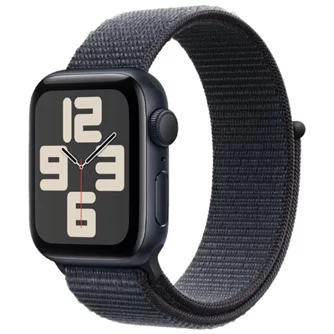 Apple Watch SE 2024 GPS 40mm MXEA3 Midnight Aluminium Case with Ink Sport Loop