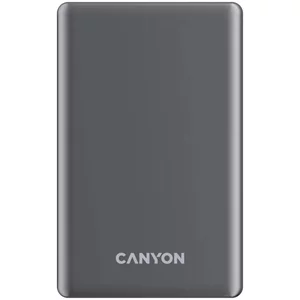 Image Внешний аккумулятор CANYON OnPower 510 slim Magnetic 10000 mAh, Dark Grey