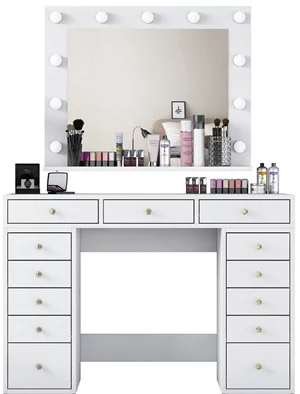 Image Masa de toaletă Mirage Meble BJ119, White