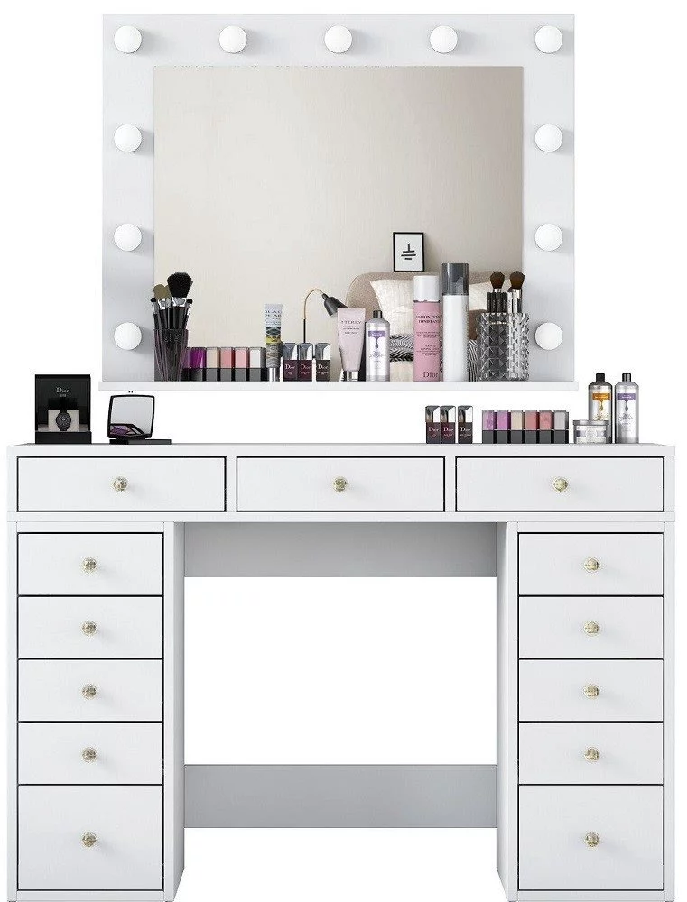 Image Masa de toaletă Mirage Meble BJ119, White