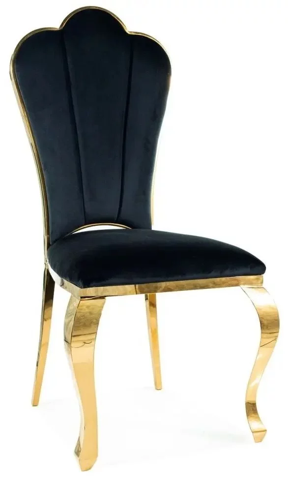 Image Scaun Signal Queen Bluvel 19, Black/Gold