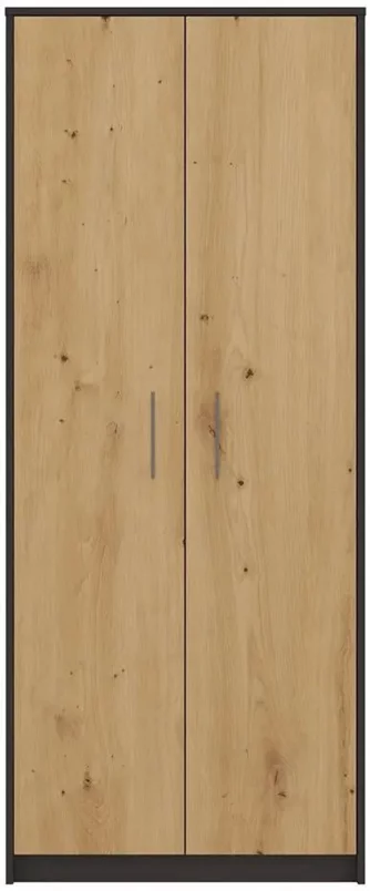 Шкаф TopEshop Oliv 2D, Anthracite/Artisan Oak