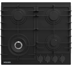 Image Plita de gaz incorporabila Wolser WL-BRD 6406 Black Matt Glass