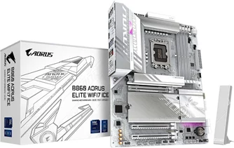 Placă de bază GIGABYTE B860 A ELITE WF7 ICE, White