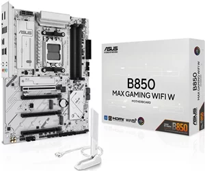 Image Материнская плата ASUS B850 MAX GAMING WIFI W, White