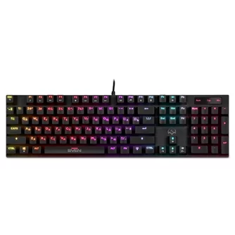 Tastatură SVEN KB-G8900 Rus/Eng, Black