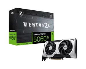 Image Видеокарта MSI GeForce RTX 5060 Ti 8G VENTUS 2X OC PLUS (8GB, GDDR7, 128Bit)
