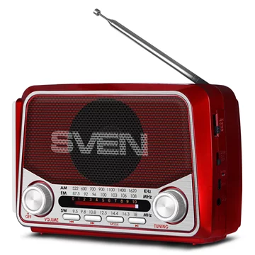 Портативное радио SVEN SRP-150 Red