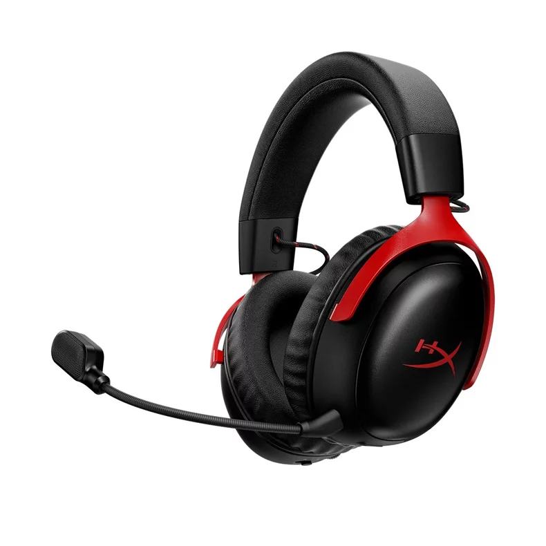 Image Наушники HyperX Cloud III S Wireless, Black/Red