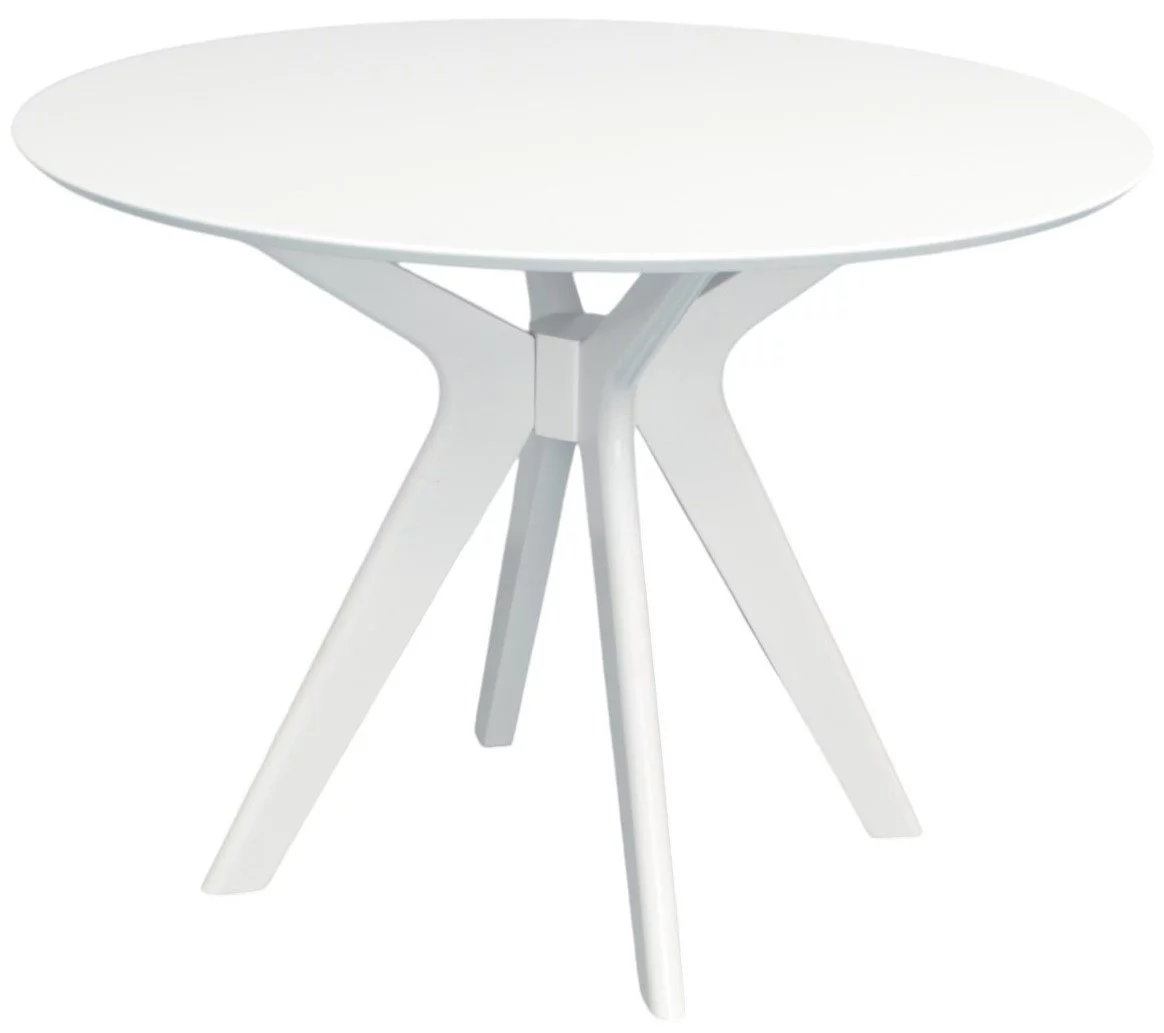 Стол Evelin RAFFLES ROUND, White