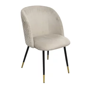 Image Стул Spectre Beige HLR 7+Black Gold Legs