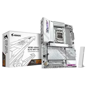 Image Материнская плата Gigabyte X870E A ELITE WF7 ICE, AM5, AMD X870E, ATX