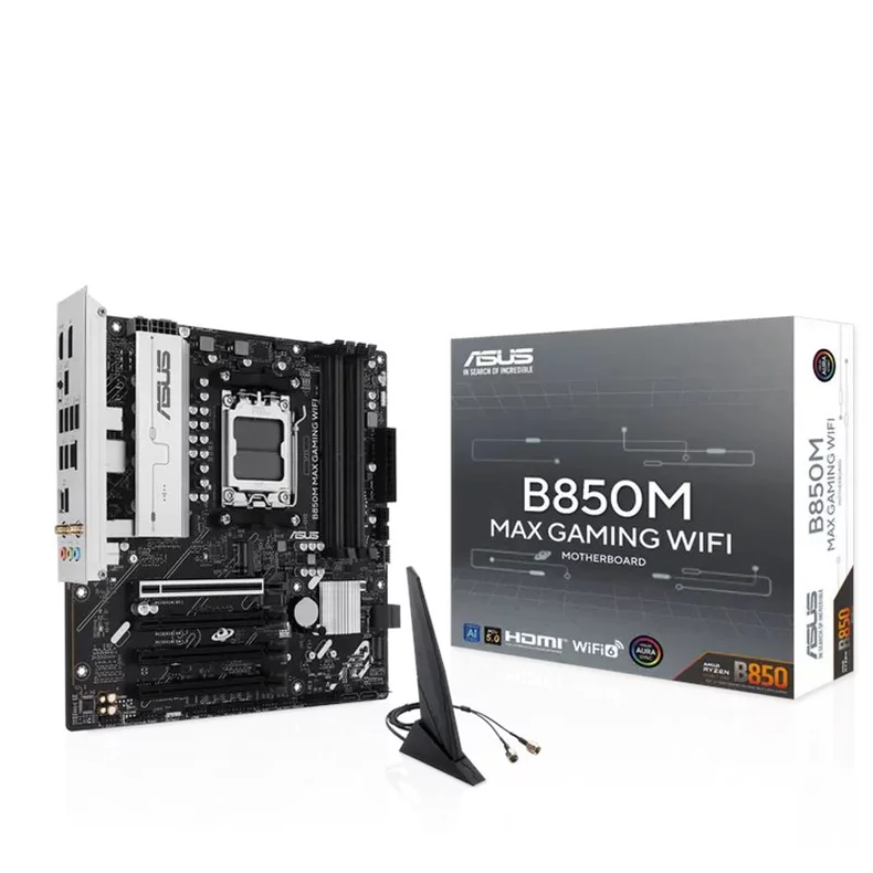 Image Материнская плата Asus B850M MAX GAMING WIFI