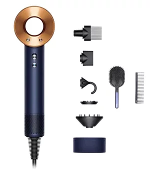 Image Фен Dyson HD07 Prussian Blue/Rich Copper Gift Edition