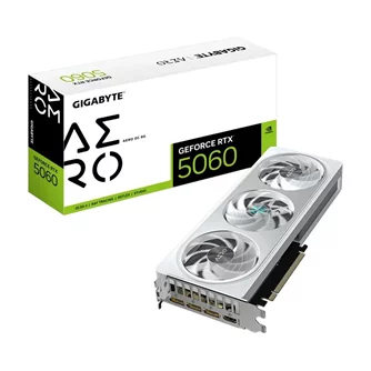 Placă Video Gigabyte RTX5060 8GB GDDR7 Aero OC  (GV-N5060AERO OC-8GD)