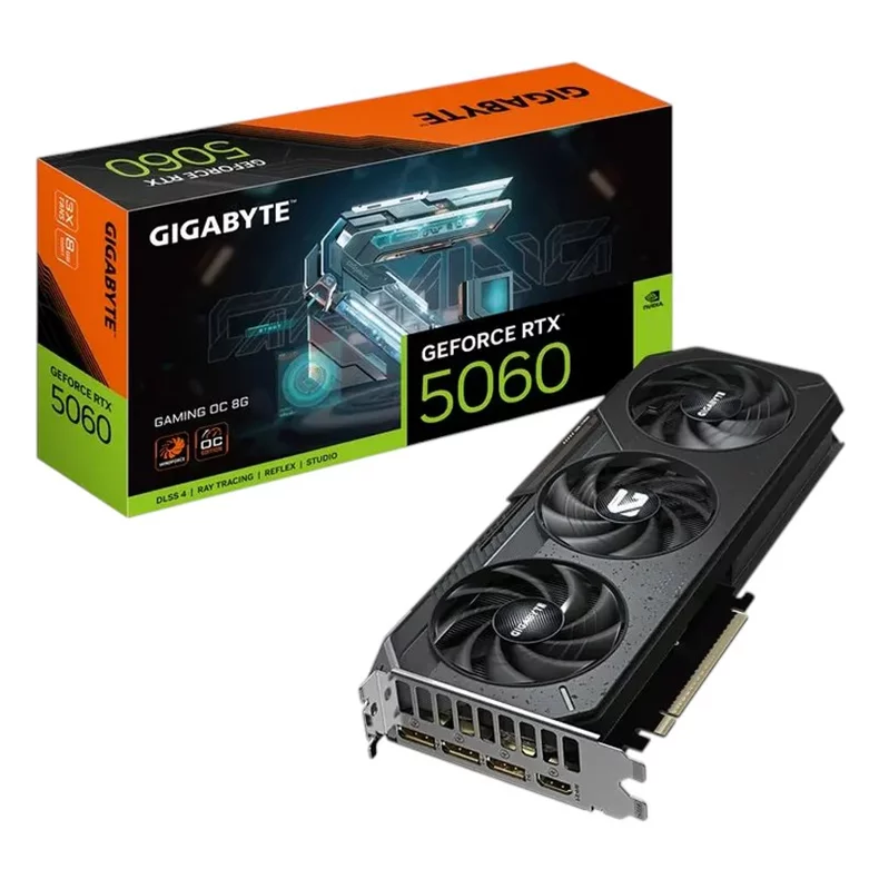 Image Placă Video Gigabyte RTX5060 8GB GDDR7 Gaming OC  (GV-N5060GAMING OC-8GD)