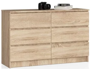 Image Комод Akord K140 6SZ, Sonoma Oak