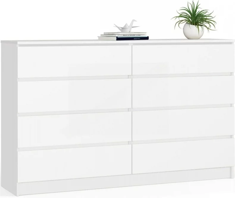 Image Комод Akord K160 8SZ, White