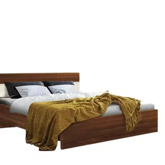 Кровать Modern Komfi 160x200, Brandy Castello Oak/Craft Oak White