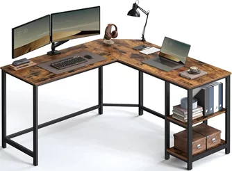 Письменный стол Vasagle LWD72X, Rustic Brown/Black