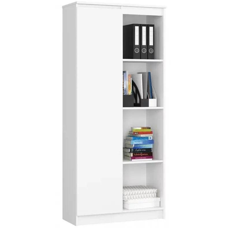 Image Стеллаж Akord R80 1D4P, White