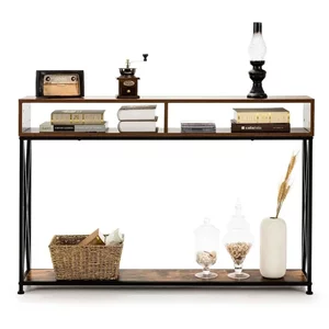 Image Консольный стол Costway HV10016CF, Rustic Brown