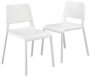 Image Set de scaune Ikea Teodores 2 buc, White