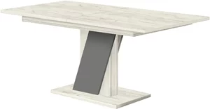 Image Masă extensibilă Modern Slider 140/180x80x80, Craft Oak White/Slate Gray