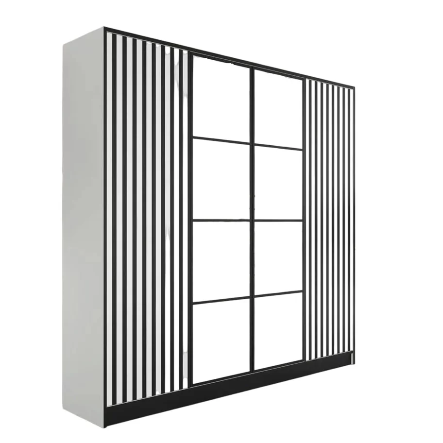 Image Шкаф Prime Furniture Eden 3 SZ4DE 206.4, White