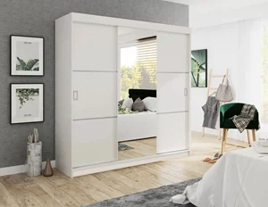Image Шкаф-купе Prime Furniture Bill 3 200x205x59, White