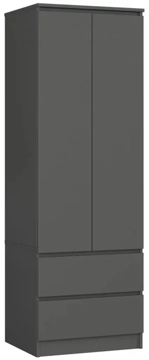 Image Dulap Akord Star S60 2D2SZ, Graphite Grey