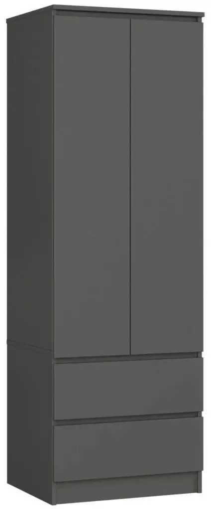 Image Dulap Akord Star S60 2D2SZ, Graphite Grey