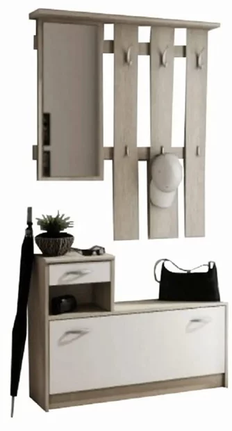 Прихожая Mobhaus Vira-Mecki, Sonoma Oak/White