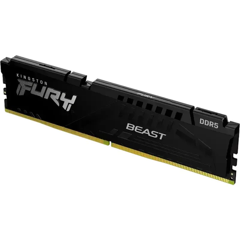 Image Memorie RAM Kingston FURY Beast 32GB DDR5-6000MHz (KF560C30BBE-32)