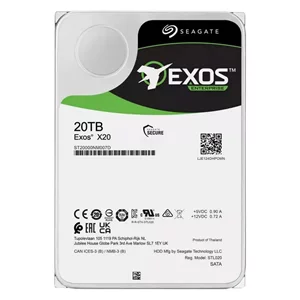 Image Жесткий диск Seagate Exos X20 HDD 20.0TB (ST20000NM007D-FR)