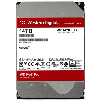Жесткий диск Western Digital HDD 14.0TB Red Pro (WD142KFGX)