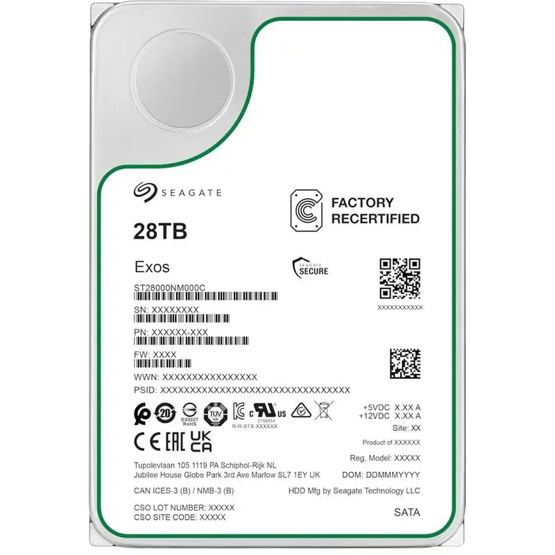 Image Жесткий диск Seagate Exos HDD 28.0TB (ST28000NM000C-FR)