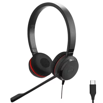 Căști Jabra Evolve 20SE Stereo Black