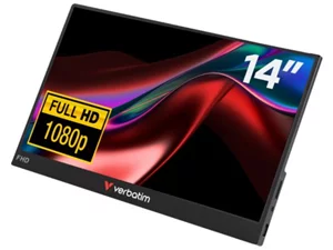 Image Monitor portabil Verbatim 14" FHD