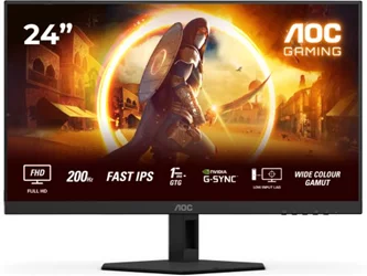 Monitor AOC 24G4HRE Black