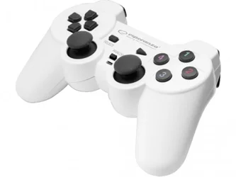 Joystick Esperanza WARRIOR EGG102W, White/Black