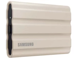 Image Внешний SSD Samsung T7 Shield 1.0TB, Baige