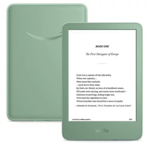 Image E-Book Amazon Kindle 11th Gen Wi-Fi 6” 16GB Matcha