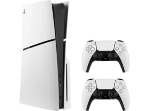 Image Игровая приставка Sony PlayStation 5 Slim Standard Edition 1TB with 2x DualSense White
