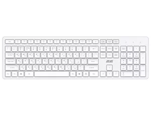 Image Tastatură 2E KS260 EN/UK/RU, White
